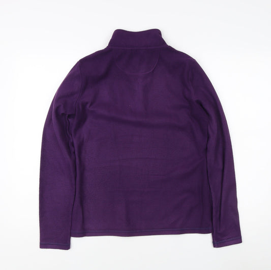 Peter Storm Women's Purple 1/2 Zip Sweatshirt Size 10