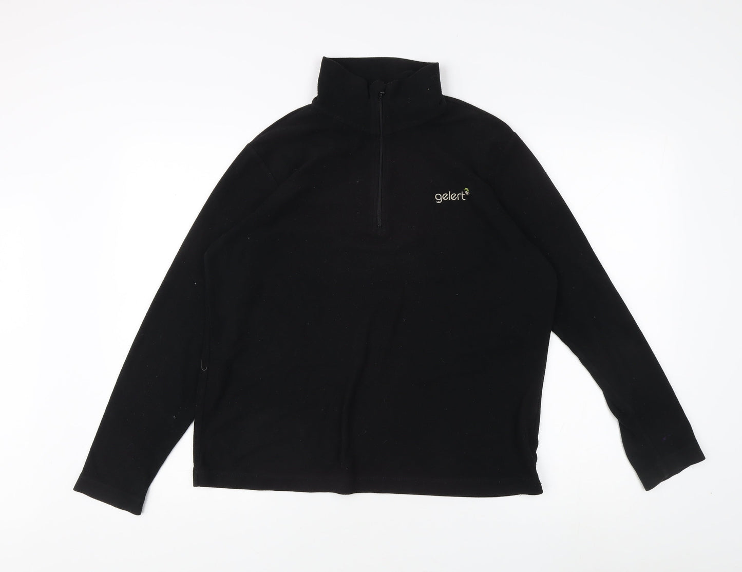 Gelert Men's Black Fleece Pullover Sweatshirt Size S
