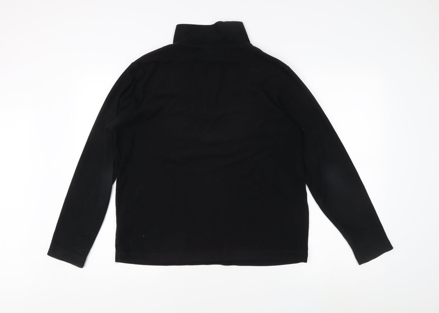Gelert Men's Black Fleece Pullover Sweatshirt Size S