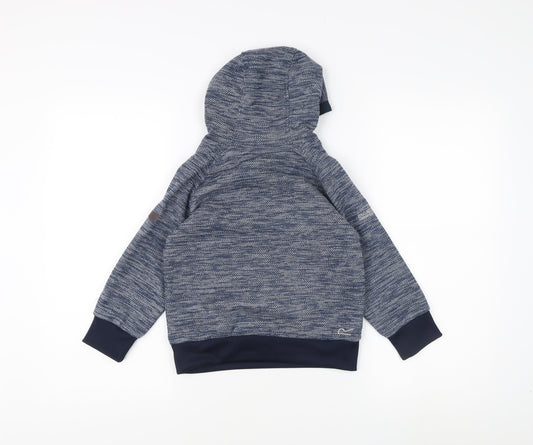 Regatta Boys Blue Pullover Hoodie 5-6 Years - Outdoor Style