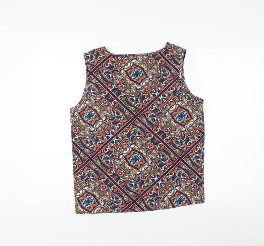 Jacqueline de Yong Women's Multicoloured Blouse Size 8