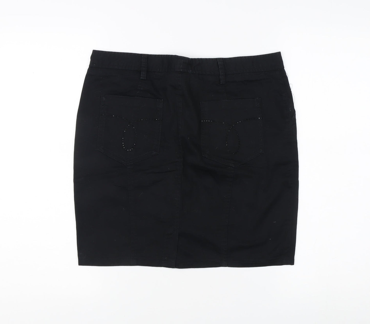 Calvin Klein Jeans Women's Black Pencil Skirt Size 12