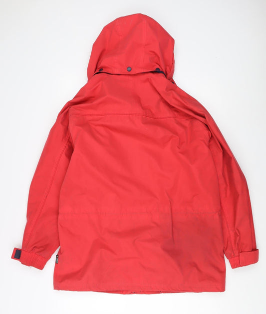 Trespass Men's Red Rain Coat Jacket Size L
