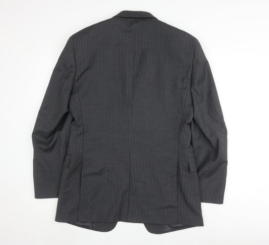 Tommy Hilfiger Men's Grey Suit Jacket - 38R, Business Formal