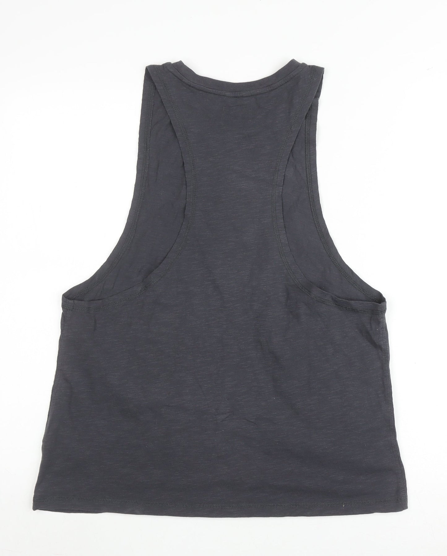 Superdry Women's Black Tank Top Size 8