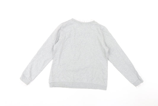 Boden Women’s Grey Cotton Sweatshirt Size S