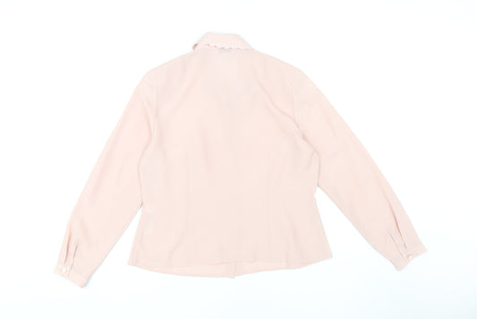 Eastex Women's Pink Blouse Size 12, Long Sleeve