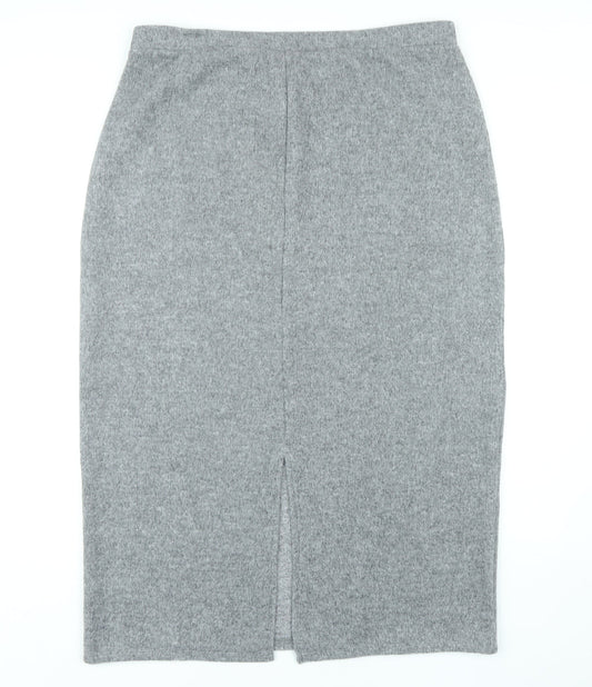 Vero Moda Women's Grey Pencil Skirt Size 18-20