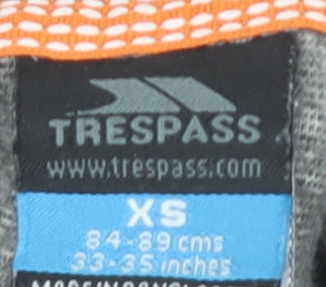 Trespass Men's Grey 1/4 Zip Sweatshirt XS