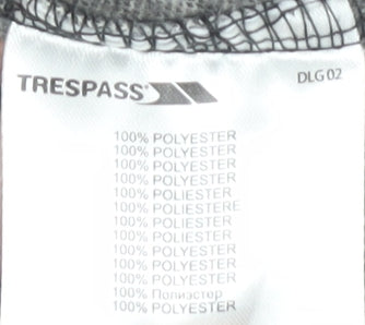 Trespass Men's Grey 1/4 Zip Sweatshirt XS