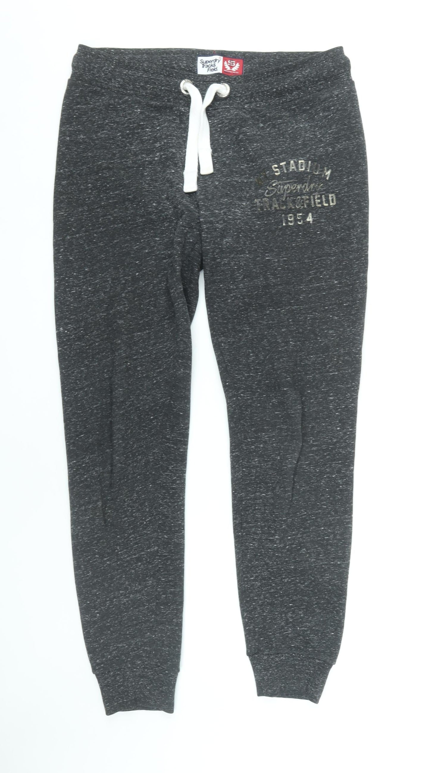 Superdry Women's Black Jogger Trousers Size 14