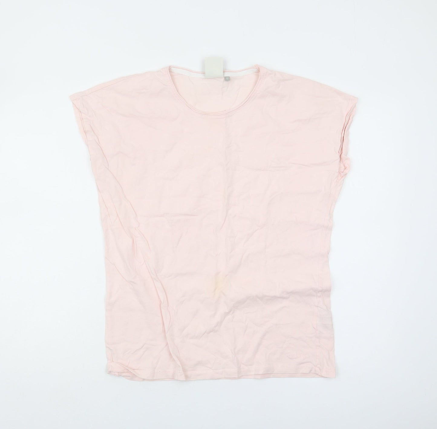 Weird Fish Pink Women's Cotton T-Shirt Size 12