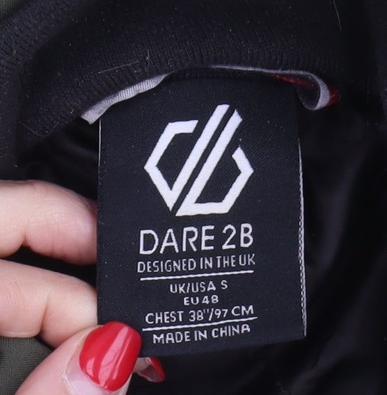 Dare 2b Men's Green Puffer Jacket S - Outdoor Style