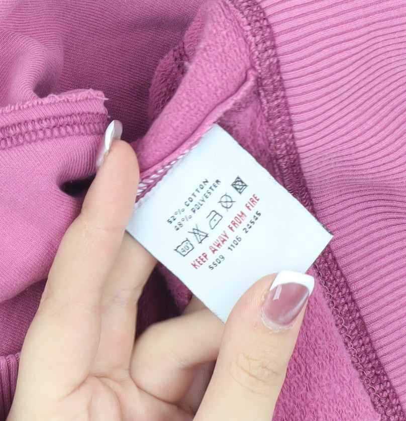 White Stuff Women's Pink Hooded Jacket, Size 12