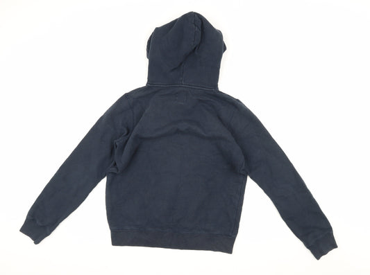 Jack Wills Women's Blue Pullover Hoodie Size 10