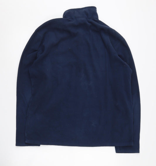 The North Face Men's Blue Fleece Pullover L Outdoor