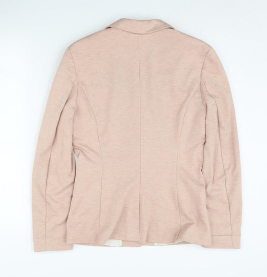 H&M Women's Beige Blazer, Size 10, Regular Fit