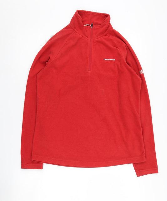 Craghoppers Women's Red Fleece Sweatshirt, UK 12, Hiking