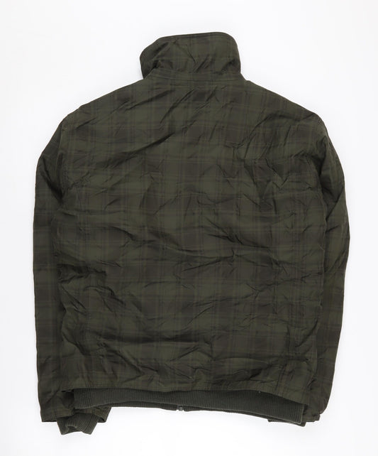 Jack Murphy Men's Green Quilted Jacket, Size S, Casual Wear