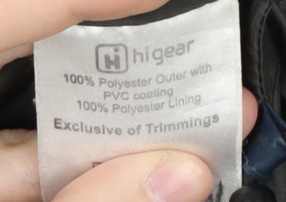 Hi Gear Men's Blue Waterproof Hooded Rain Jacket S