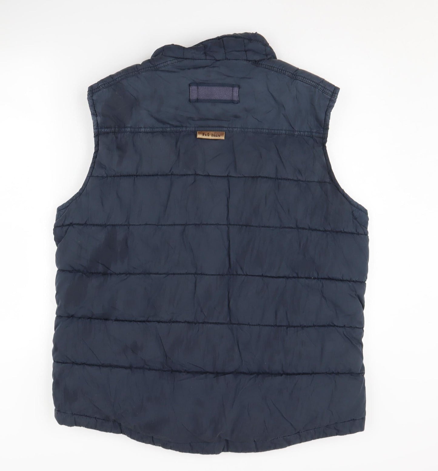Fat Face Men's Blue Puffer Waistcoat, Size L, Casual
