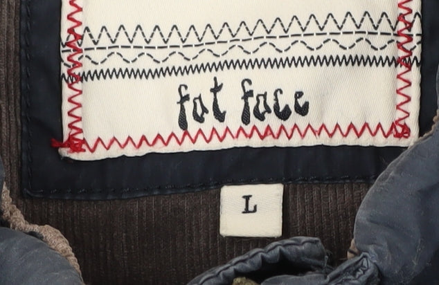 Fat Face Men's Blue Puffer Waistcoat, Size L, Casual