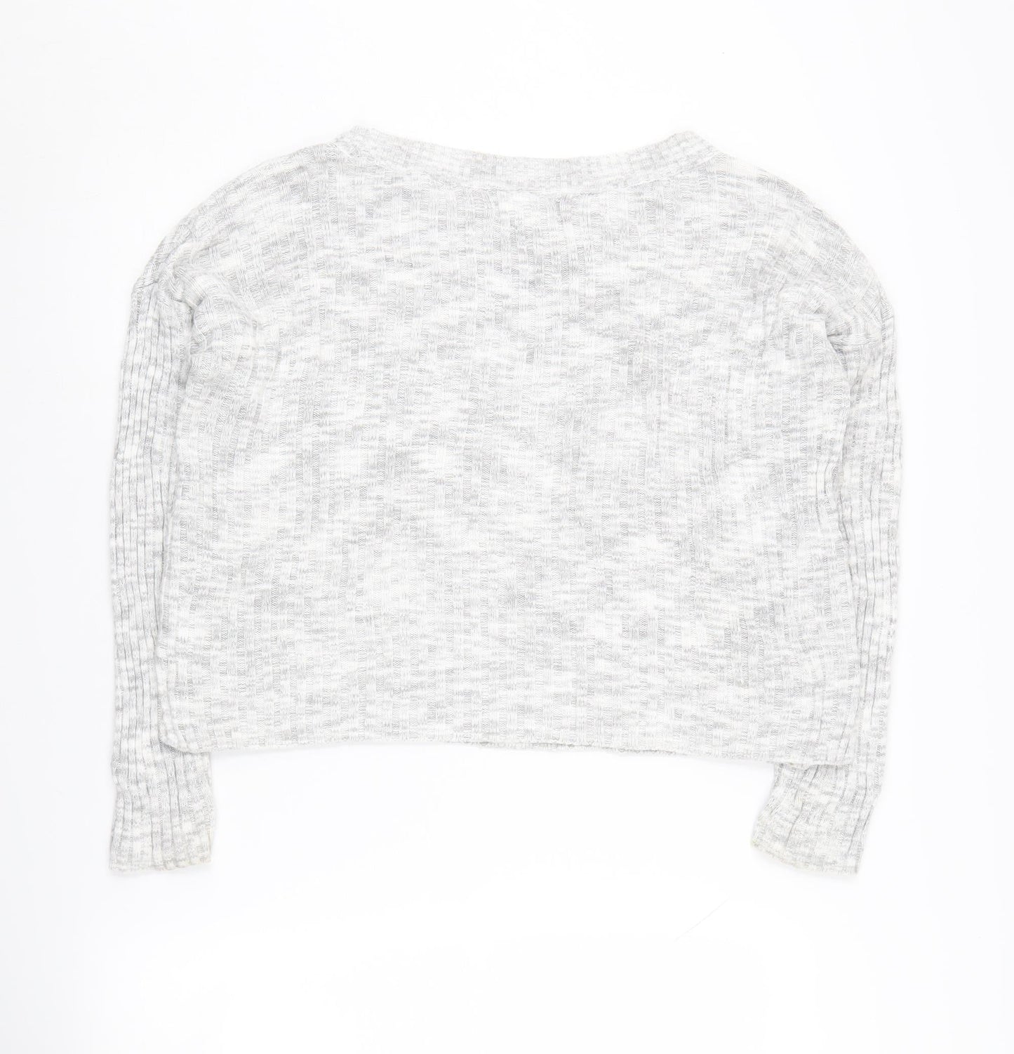 Hollister Women's Grey Pullover Jumper, Size S