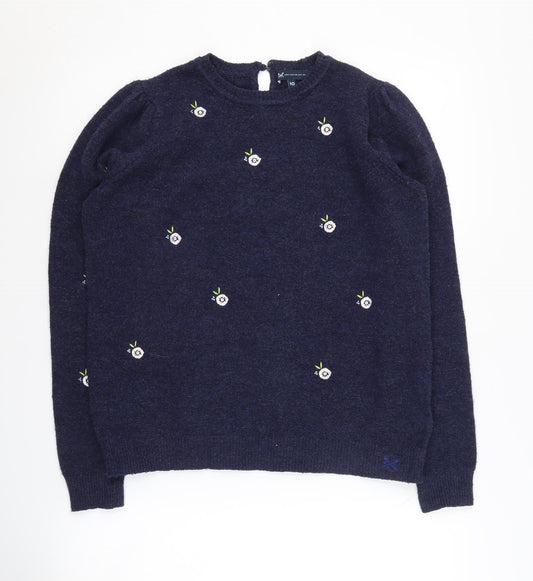 Crew Clothing Women’s Blue Pullover Jumper Size 10