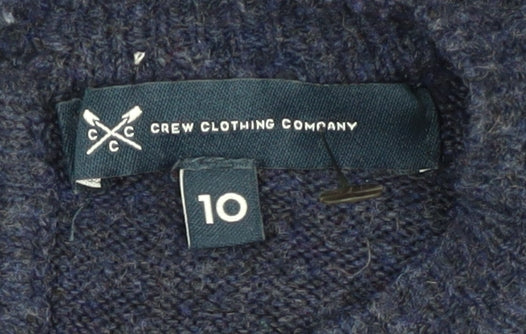 Crew Clothing Women’s Blue Pullover Jumper Size 10