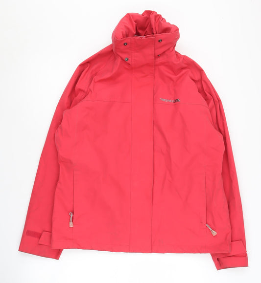 Trespass Unisex Red Waterproof Rain Jacket M