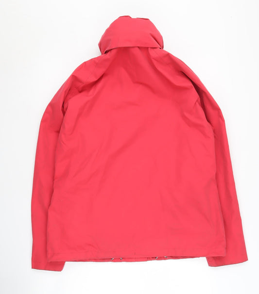 Trespass Unisex Red Waterproof Rain Jacket M