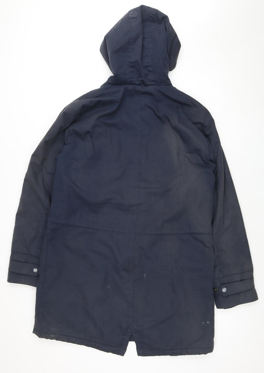 Tokyo Laundry Men's Blue Parka Jacket Size M