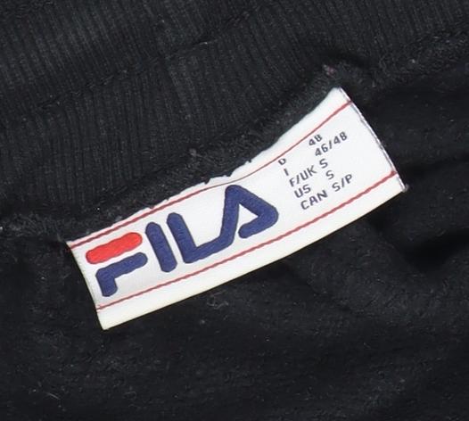 Fila Men's Black Jogger Trousers, Size S