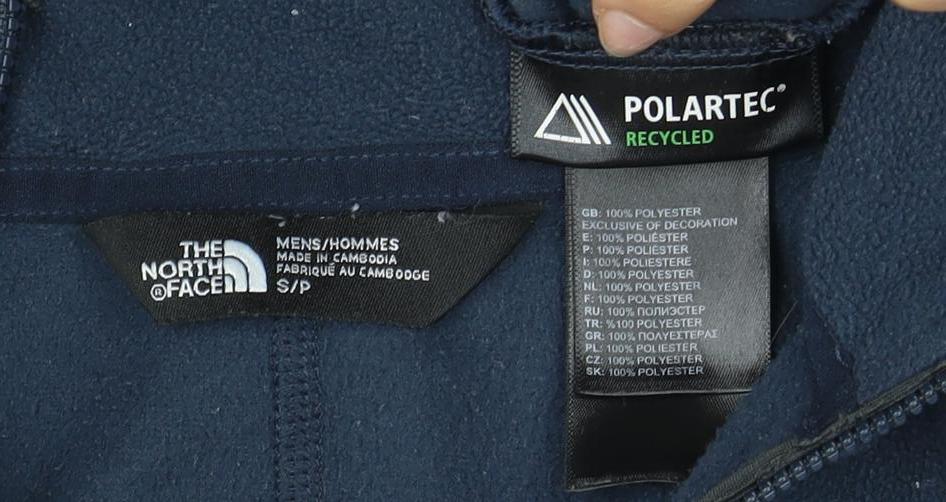 The North Face Men's Blue Fleece Pullover Sweatshirt S