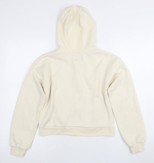Lyle & Scott Girls Ivory Full Zip Hoodie, Size 12-13 Years