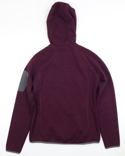 Trespass Women's Purple Hooded Jacket M Casual