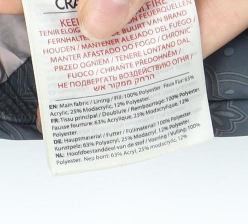Craghoppers Women's Grey Puffer Jacket Size 12
