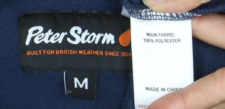 Peter Storm Men's Blue Pullover Sweatshirt M