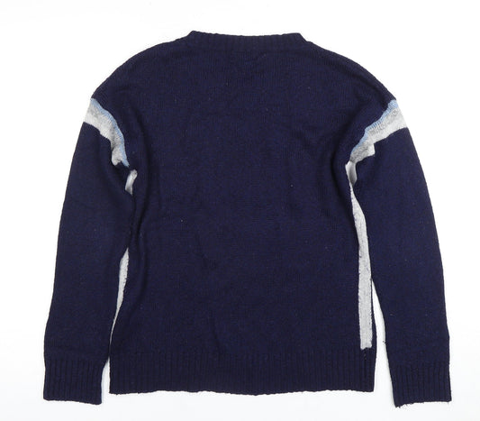 Fat Face Women's Blue Pullover Jumper UK 6