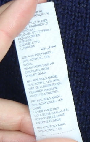 Fat Face Women's Blue Pullover Jumper UK 6