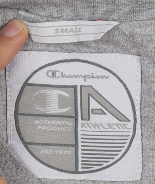Champion Men's Red Athletic T-Shirt, Size S, Cotton