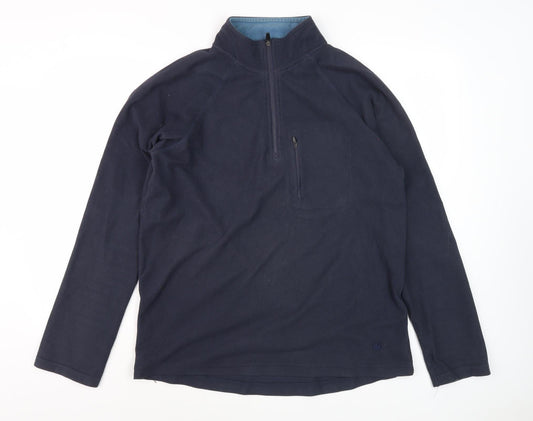 Peter Storm Men's Blue Pullover Fleece Sweatshirt M