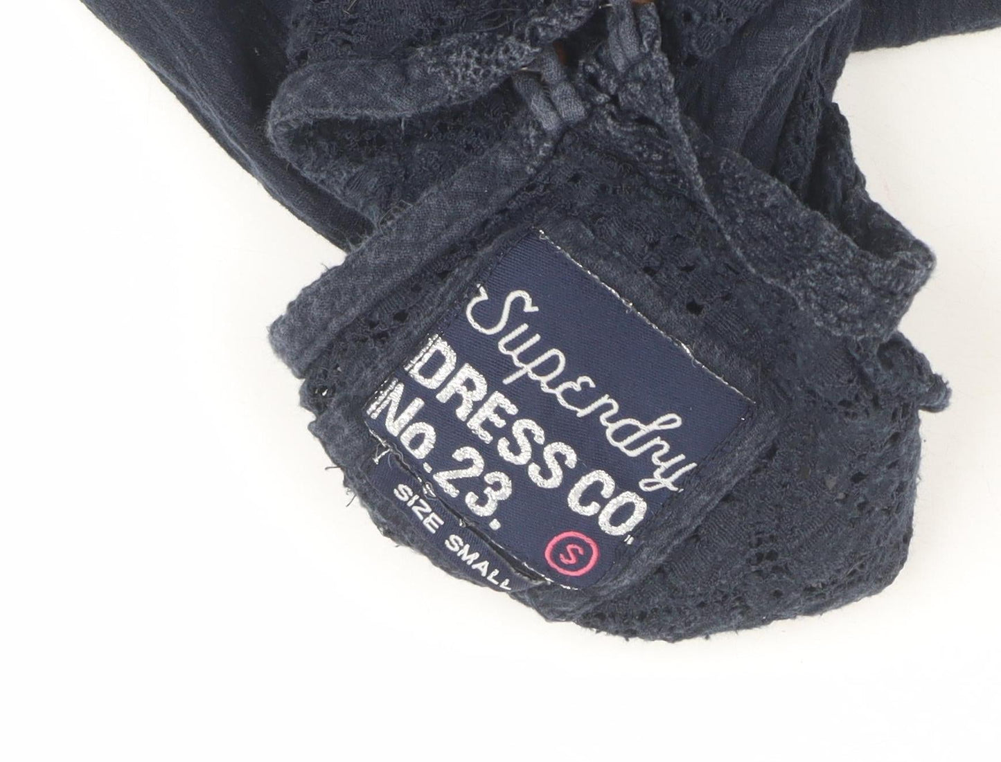 Superdry Womens Navy Sleeveless Tank Top S