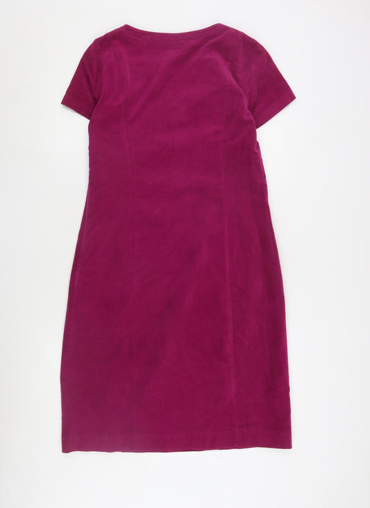Boden Women's Purple Sheath Dress Size 12