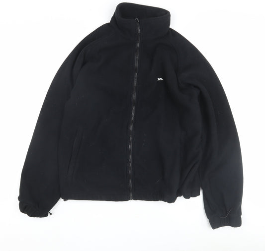 Trespass Men's S Black Fleece Jacket, Casual Outdoor Wear