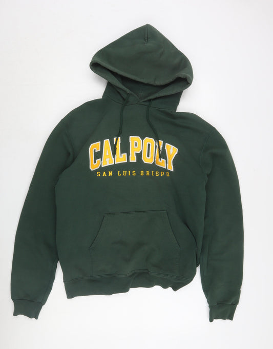Mens UK M Regular Champion Green Pullover Hoodie
