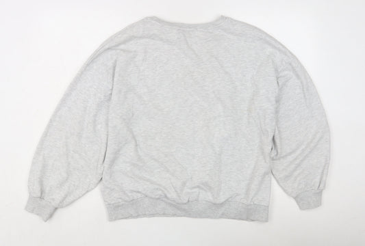 River Island Grey Women's Pullover Sweatshirt M