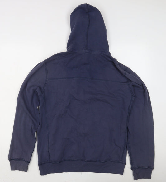 Polo Jeans Company Men's Blue Full Zip Hoodie