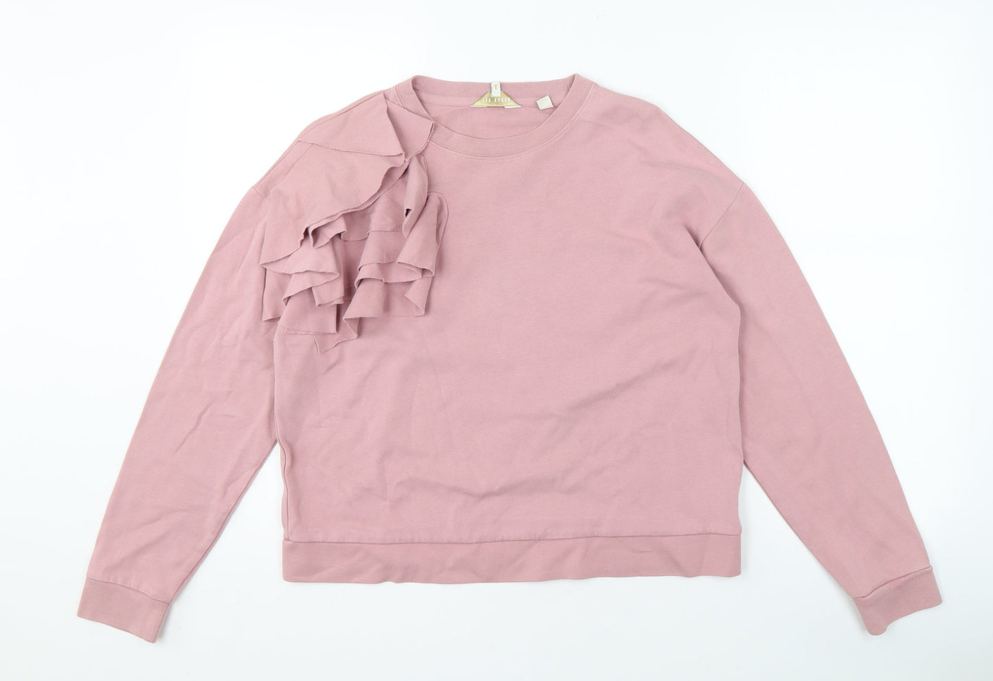 Ted Baker Women's Pink Pullover Sweatshirt - Size S
