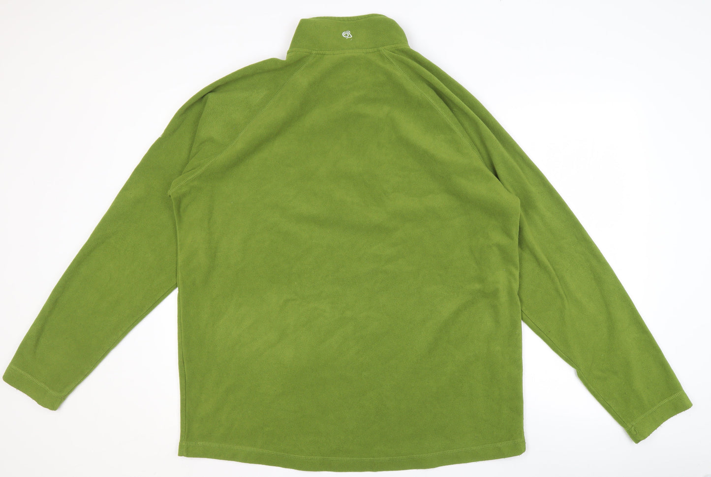 Craghoppers Men's XL Green 1/2 Zip Fleece Sweatshirt
